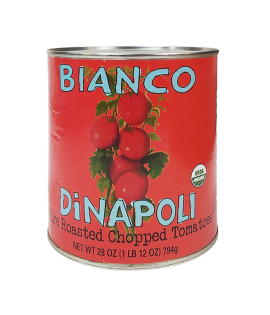 Bianco DiNapoli Fire Roasted Chopped Tomatoes 28oz