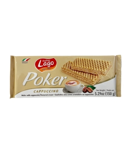 Lago Poker Cappuccino Wafers