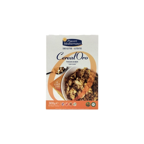 Piaceri Mediterranei Cereal Oro Flocons de Maïs Sans Gluten