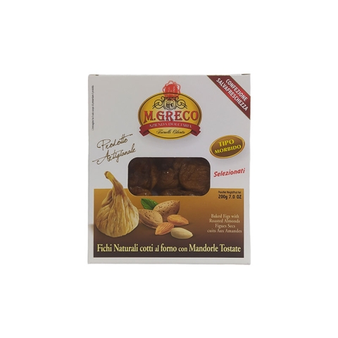 M. Greco Figues Secs Cuits Avec Amandes Grillées