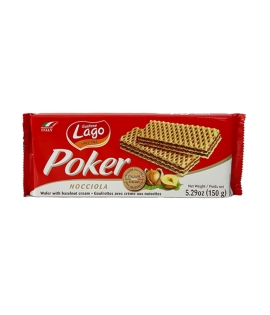 Lago Poker Hazelnut Wafers