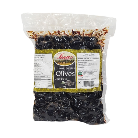 Lena Olives Dried Black