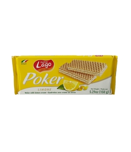 Lago Poker Lemon Wafers
