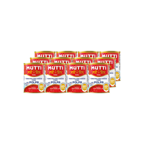 Mutti Polpa Tomates Broyés 12x14oz