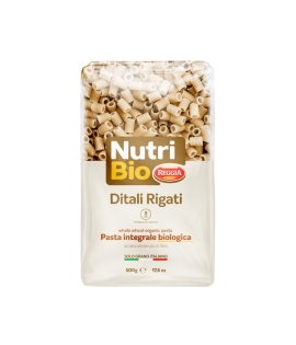 NutriBio Ditali Rigati Whole Wheat Organic Pasta