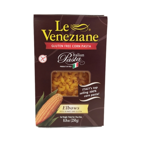 Le Veneziane Pâtes de Mais Sans Gluten Coudes