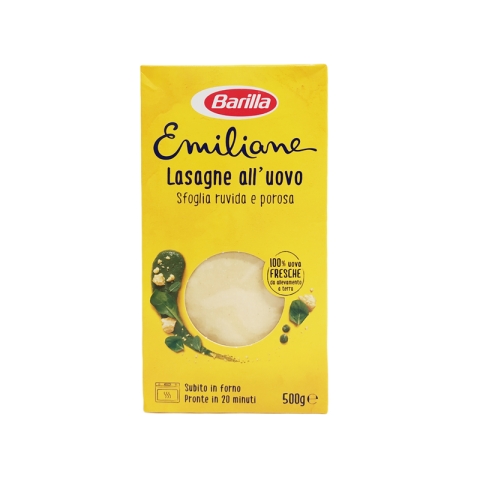 Barilla Emiliane Lasagna Egg Pasta Barilla Emiliane Lasagna Egg Pasta