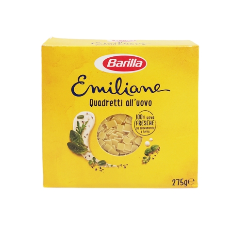 Barilla Emiliane Pâtes aux Oeufs Quadretti