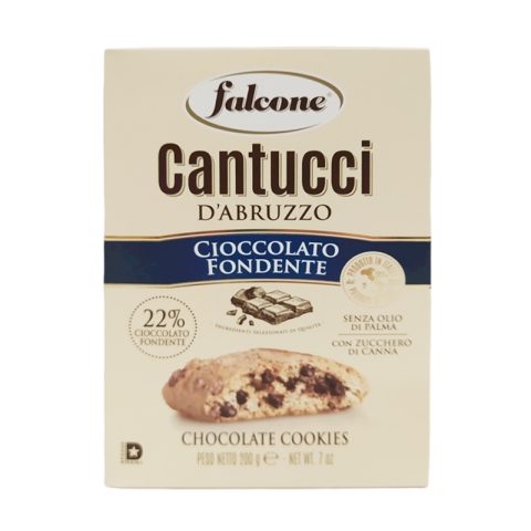 Falcone Biscuits Cantucci au Chocolat Noir