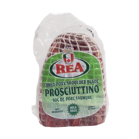 Rea Prosciuttino Cured Pork Shoulder Blade Mild 400g Rea Prosciuttino Cured Pork Shoulder Blade Mild 400g