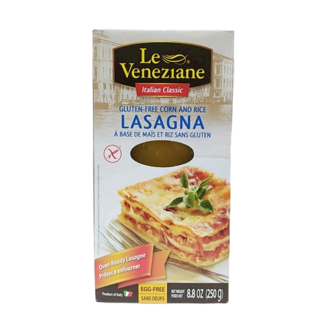 Le Veneziane Pâtes de Mais Sans Gluten Lasagne