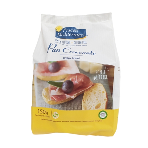 Piaceri Mediterranei Pan Croccante Sans Gluten Pain Croustillant