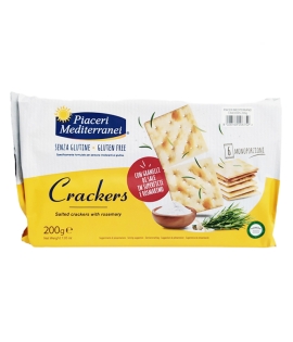 Piaceri Mediterranei Gluten Free Crackers With Rosemary