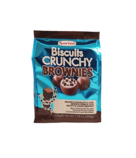 Sorini Crunchy Brownies Pralines au Chocolat au Lait