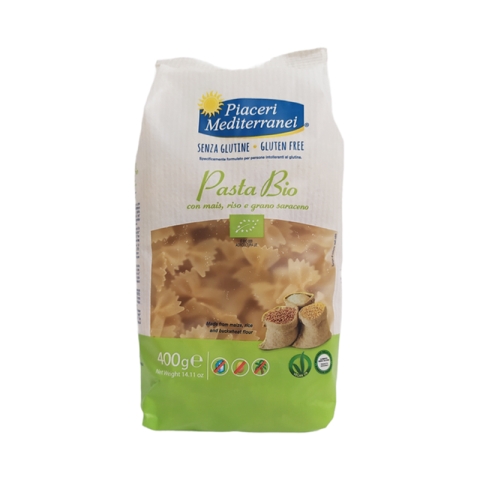 Piaceri Mediterranei Pâtes Farfalle Biologiques Sans Gluten