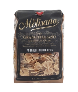 La Molisana Whole Wheat Farfalle Rigate