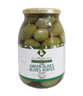 La Pugliesina Green Olives in Brine