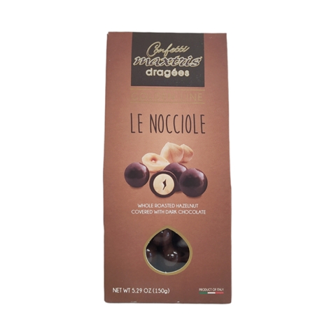 MaxTris Le Nocciole Confetti aux Noisettes et Chocolat Noir