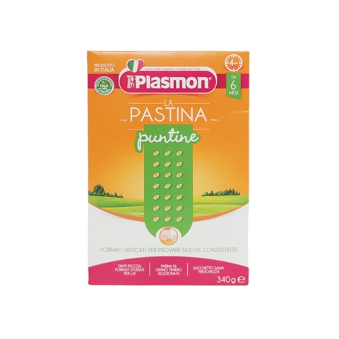 Plasmon Pâtes pour Bébés Puntine