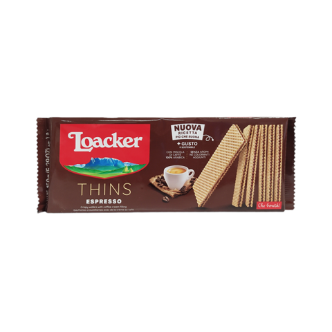 Loacker Thins Espresso Wafer