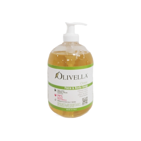Olivella Savon Classique pour Visage et Corps à l'Huile d'Olive