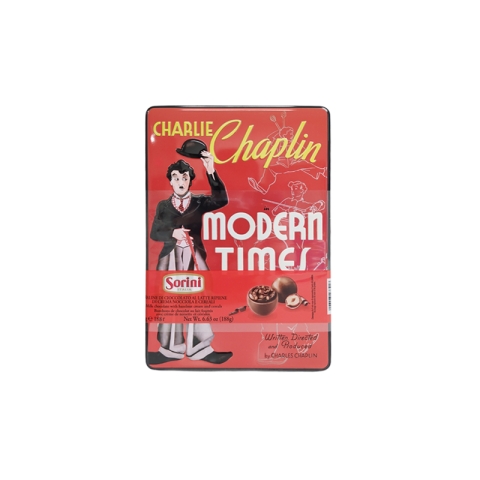 Sorini Charlie Chaplin Chocolats au Lait avec Crème de Noisettes et Céréales