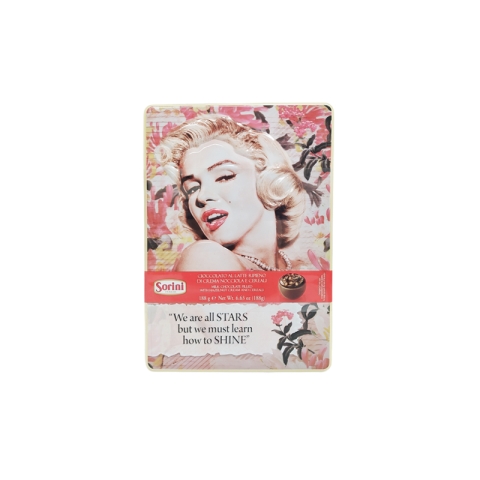 Sorini Marilyn Monroe Chocolats au Lait avec Crème de Noisettes et Céréales
