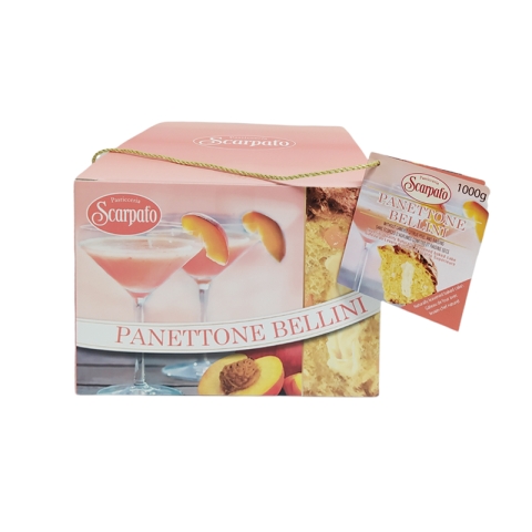 Scarpato Panettone Bellini Pêches Et Prosecco