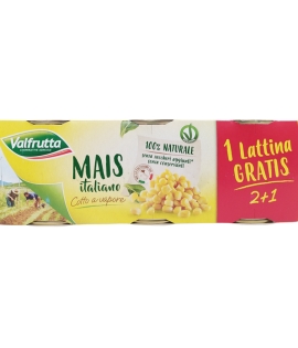Valfrutta Maïs Doux 3 X 326gr