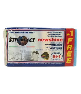 Stregucci “Newshine” Scourer Sponge (6 pcs)