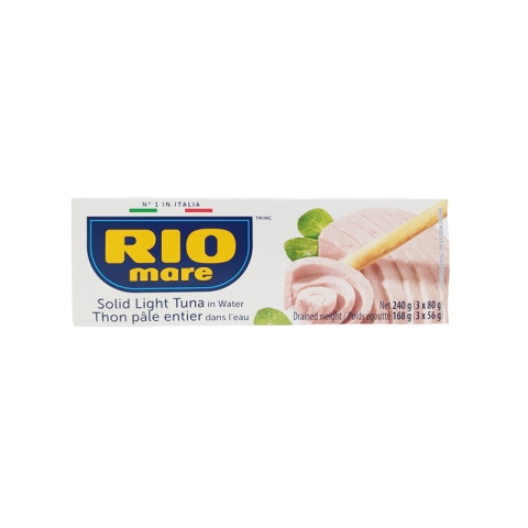 Rio Mare Tuna in Water 3x80gr