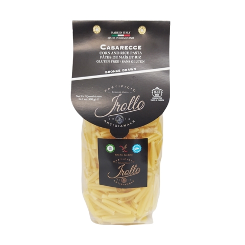 Irollo Casarecce Pâtes Sans Gluten de Maïs et Riz