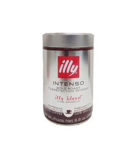 illy Espresso Intenso Ground Coffee Dark Roast 