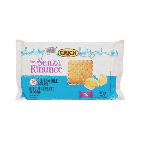 Crich Biscuits Sans Gluten Avec Beurre