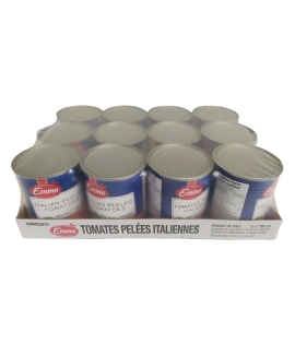 Emma Peeled Tomatoes 12x28oz