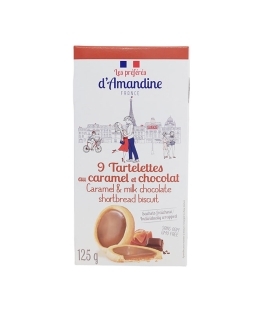 Les Préférés d’Amandine Caramel &amp; Milk Chocolat Shotbread Biscuit