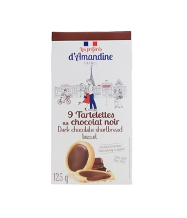 Les Préférés d’Amandine Dark Chocolate Shotbread Biscuit