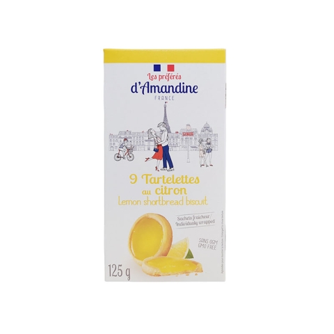 Les Préférés d’Amandine Lemon Shotbread Biscuit
