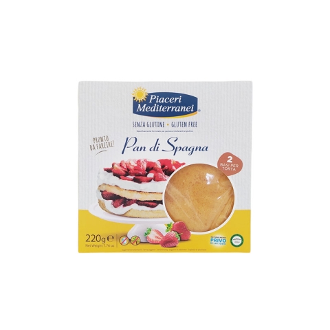 Piaceri Mediterranei Gluten Free Pan di Spagna Sponge Cake