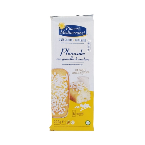 Piaceri Mediterranei PlumCake Avec Du Sucre Cristallisé Sans Gluten