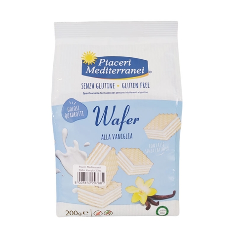 Piaceri Mediterranei Gluten Free Vanilla Bite Size Wafer Cookies