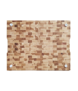 RusticButcherBlock Planche À Découper Avec Rainure À Jus R16206 19”x15”
