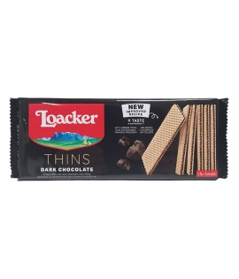 Loacker Thins Dark Chocolate