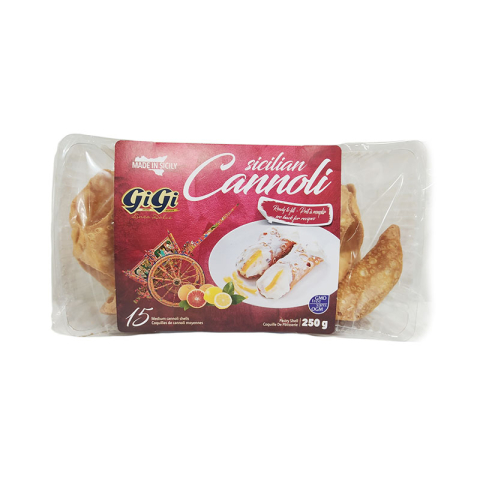 Gigi Medium Cannoli di Sicilia (15pcs)