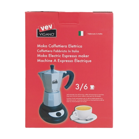 Vev Viganó Machine A Expresso Électrique 3/6 Tasses