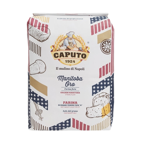 Caputo Manitoba Gold Soft Wheat Flour '0' - 5KG Caputo Manitoba Gold Soft Wheat Flour '0' - 5KG