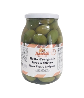 AnnaBella Cerignola Big Green Olives