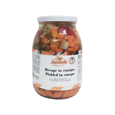 AnnaBella Giardiniera Pickled in Vinegar