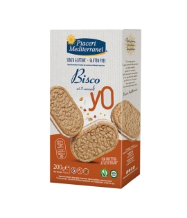 Piaceri Mediterranei Bisco YO à 5 Grains Sans Gluten