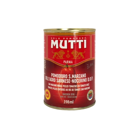 Mutti Tomates San Marzano D.O.P. Pelées Entières 14oz